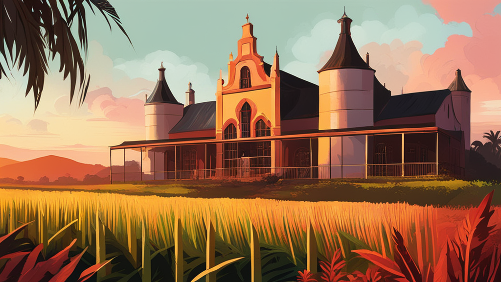 Illustratie bij: Ontdek het Rijke Rum Erfgoed van Suriname: Borgoe Marienburg