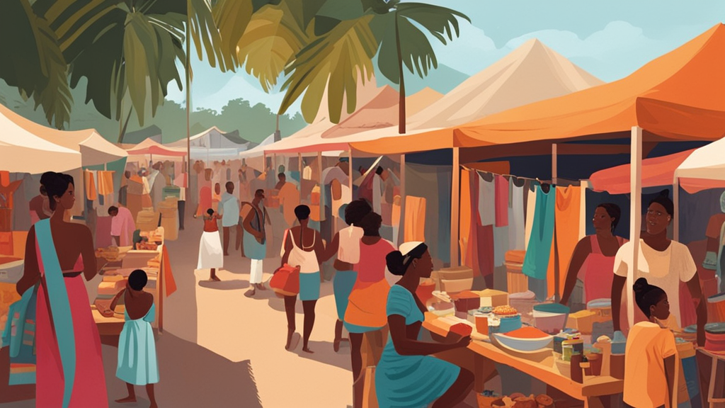 Illustratie bij: Ontdek de Zondagsvlooienmarkt van Suriname: Wat te Vinden en Hoe