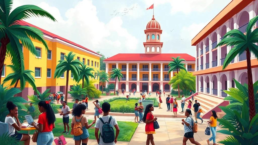 Illustratie bij: Uitgebreide Gids voor Engelstalige Bacheloropleidingen in Suriname