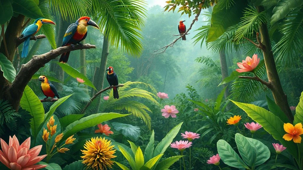 Illustratie bij: Vogels kijken en dieren spotten in de natuurreservaten van Suriname