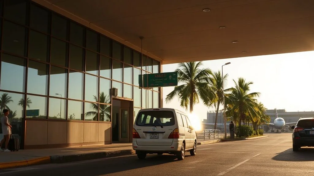 Illustratie bij: Van Zanderij naar Paramaribo: Taxi, Bus en Transfervergelijking