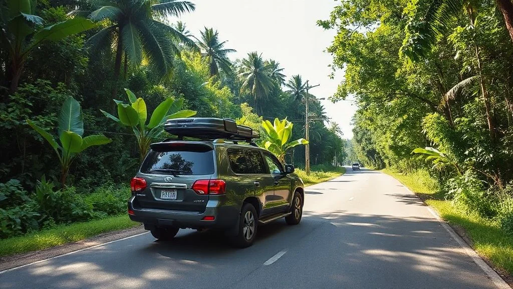 Illustratie bij: Auto Huren in Suriname: Vereisten, Kosten en Wegtips