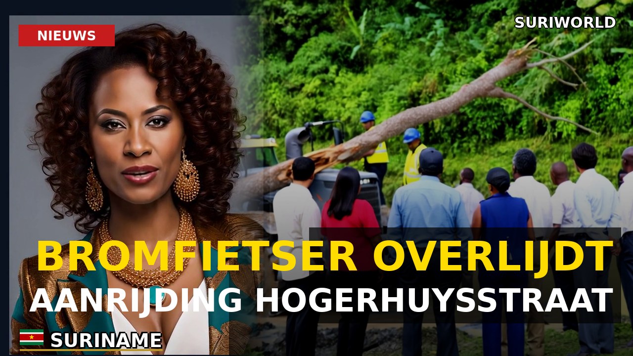 Bromfietser overlijdt na aanrijding aan Van ’t Hogerhuysstraat