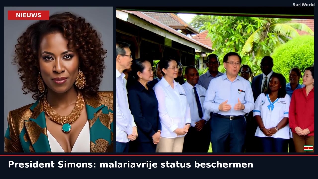 President Simons: malariavrije status beschermen