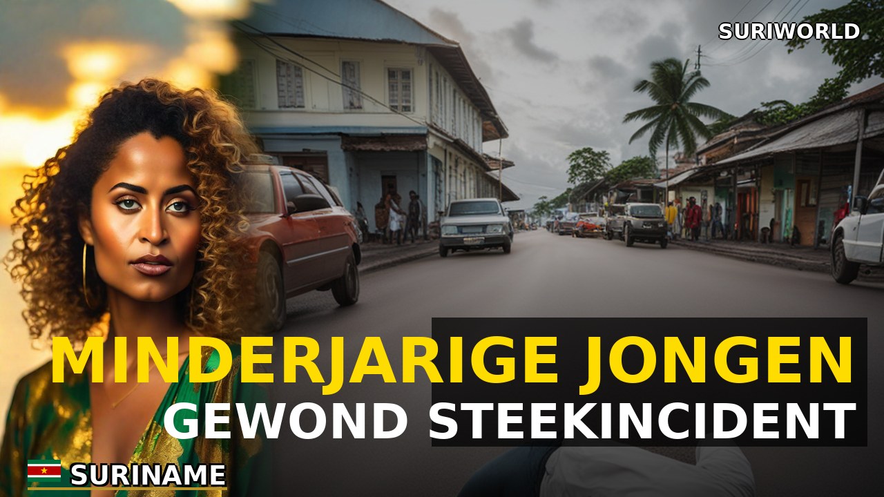 Minderjarige jongen gewond na steekincident in Paramaribo